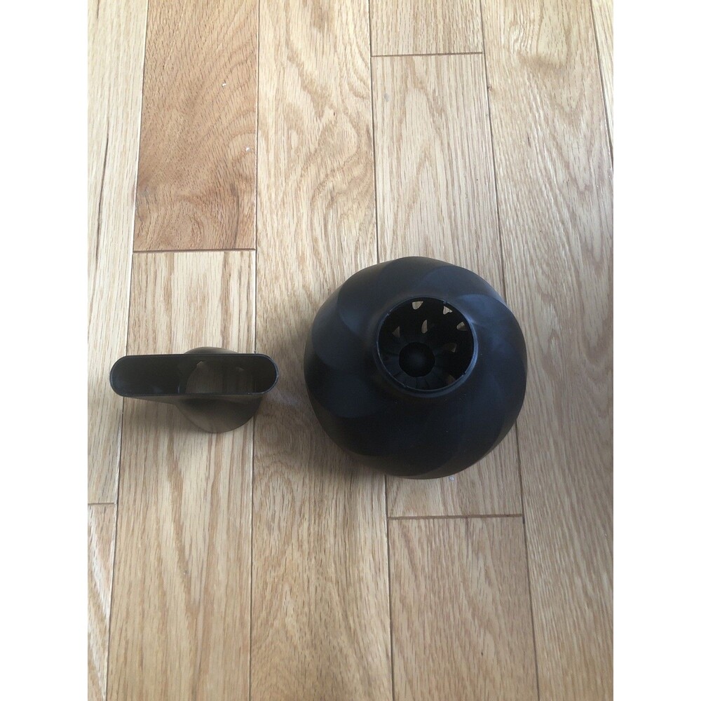 Remington Black Hair Dryer Diffuser and Concentrator Nozzle Attachments